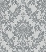 Holden Decor Clara Damask Grey 35391 Wallpaper